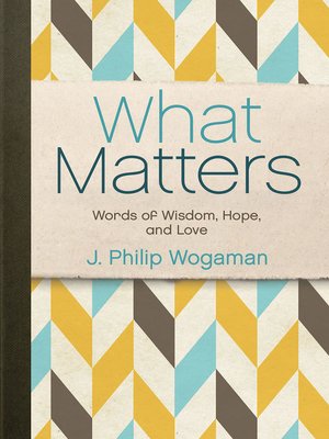 cover image of What Matters